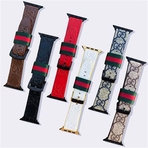 gucci apple watch strap uk|gucci interchangeable watch straps.